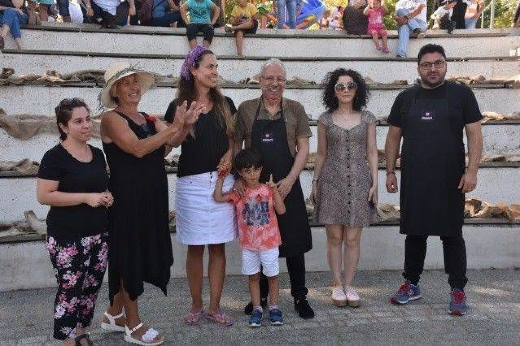 Silivri'de kavun ve bamya lezzetleri yarıştı