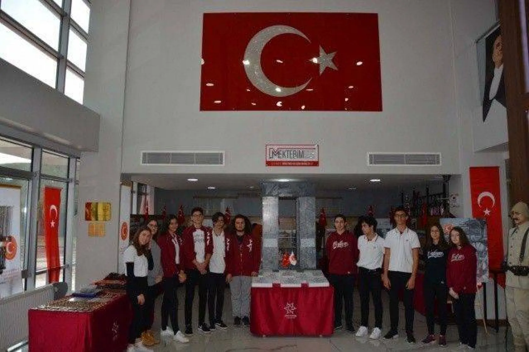 Mektebim Koleji'nde Çanakkale Savaşı Sergisi