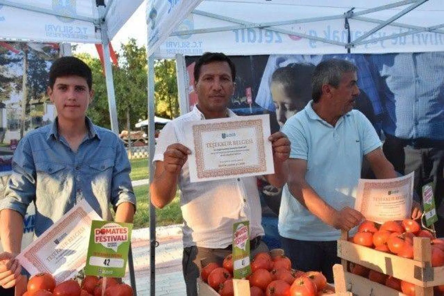 Silivri En İyi Domatesi ve 'Güzeli'ni Seçti