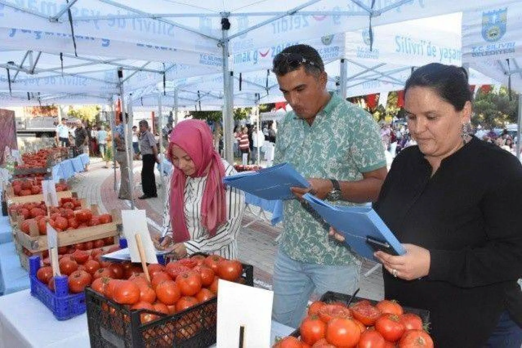 Silivri En İyi Domatesi ve 'Güzeli'ni Seçti