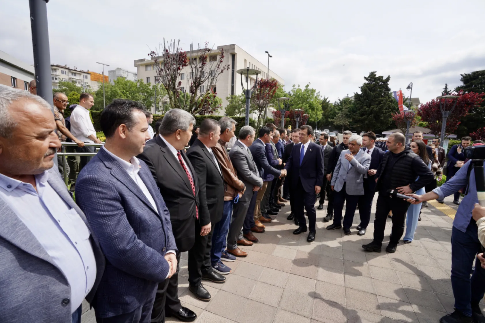 İmamoğlu'ndan Balcıoğlu'na Tebrik Ziyareti