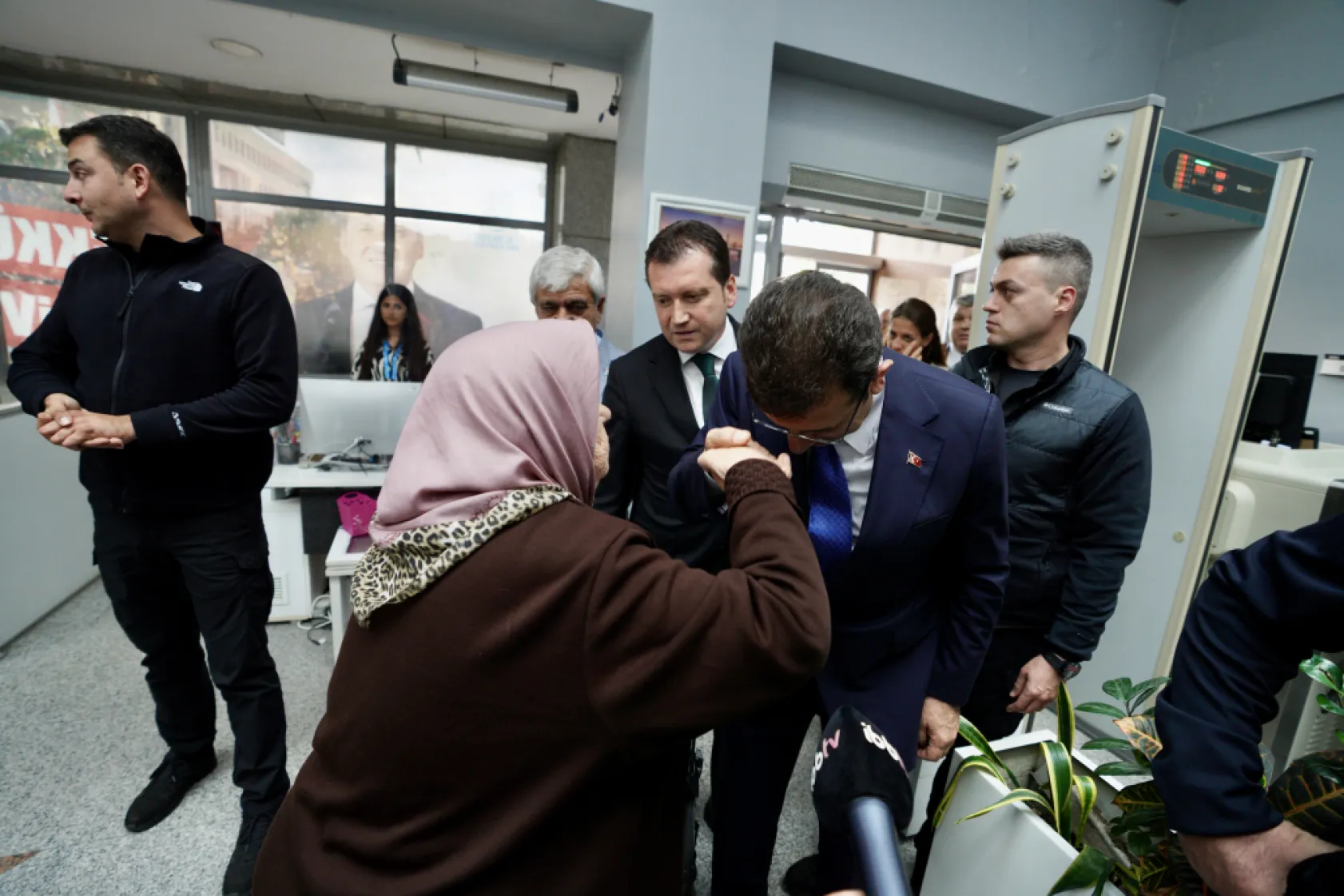 İmamoğlu'ndan Balcıoğlu'na Tebrik Ziyareti