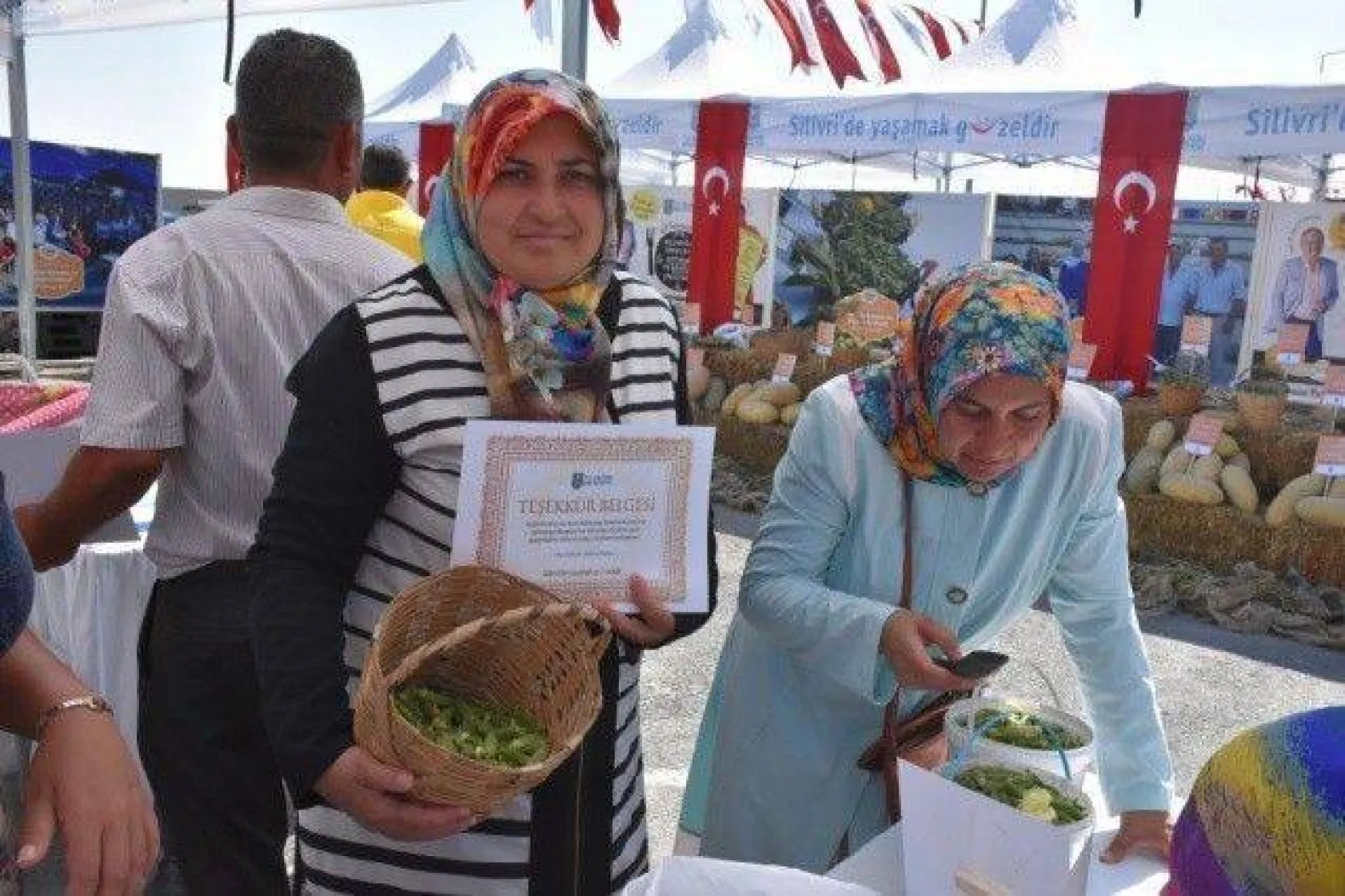 Selimpaşa'da Yılların Geleneği Bamya ve Kavun Festivali