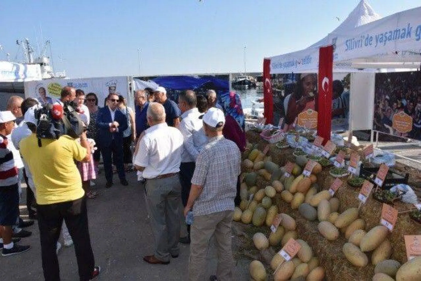 Selimpaşa'da Yılların Geleneği Bamya ve Kavun Festivali