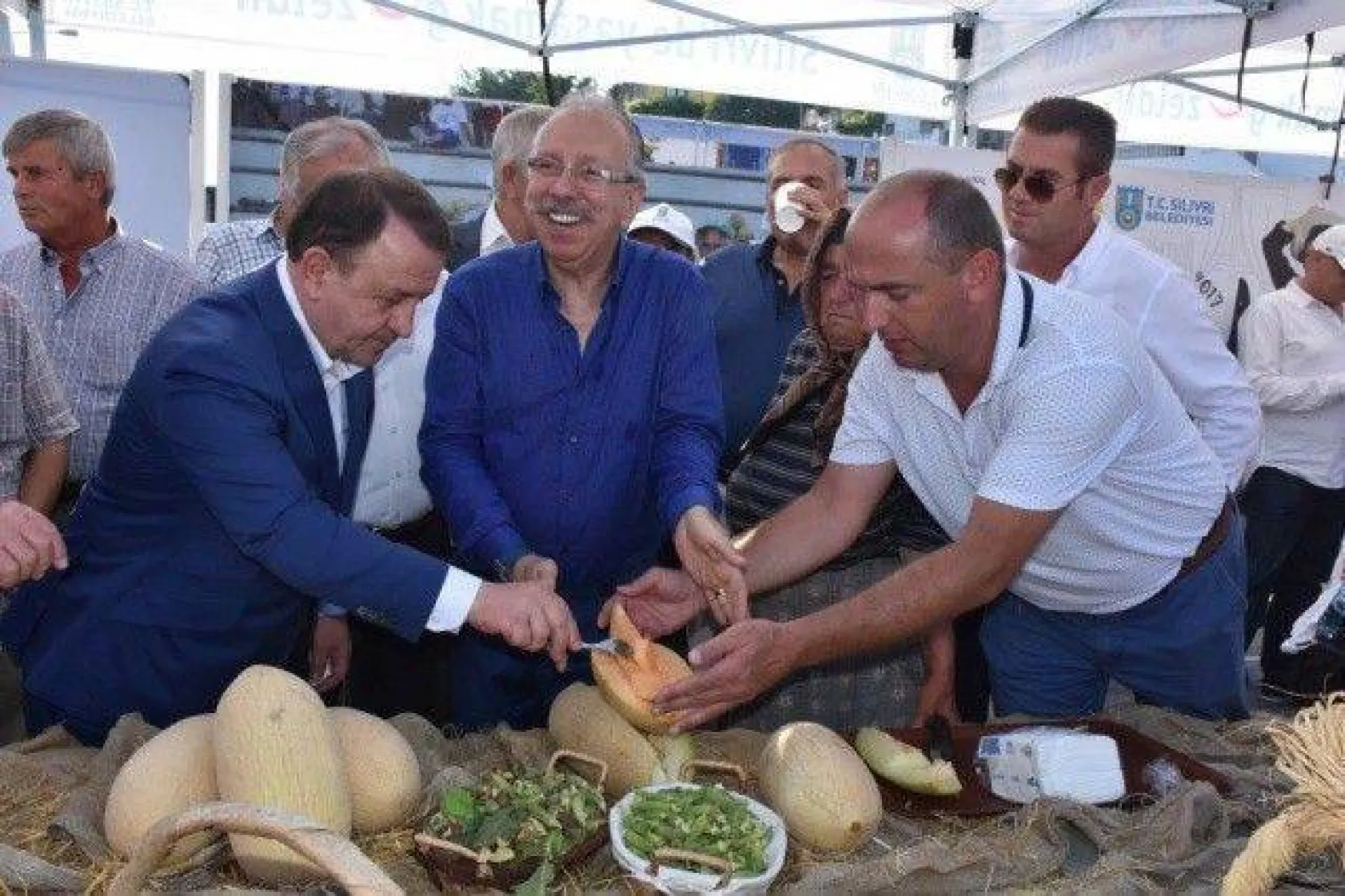 Selimpaşa'da Yılların Geleneği Bamya ve Kavun Festivali