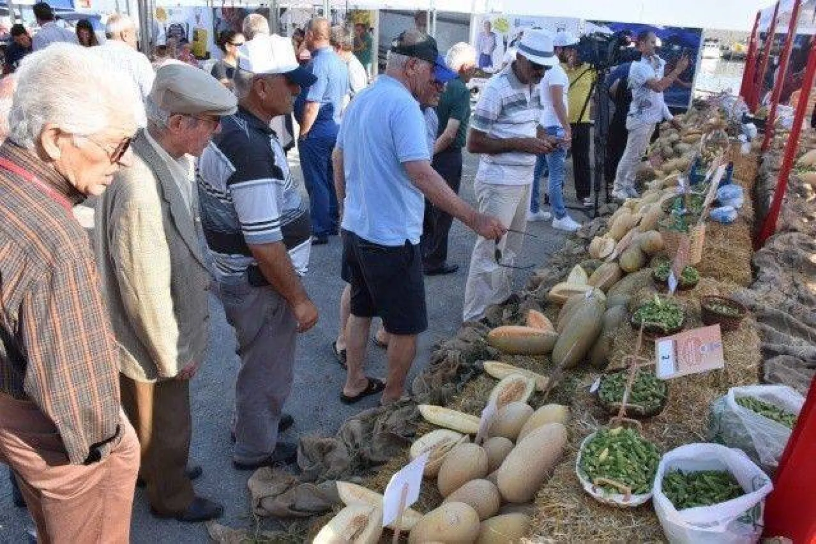 Selimpaşa'da Yılların Geleneği Bamya ve Kavun Festivali