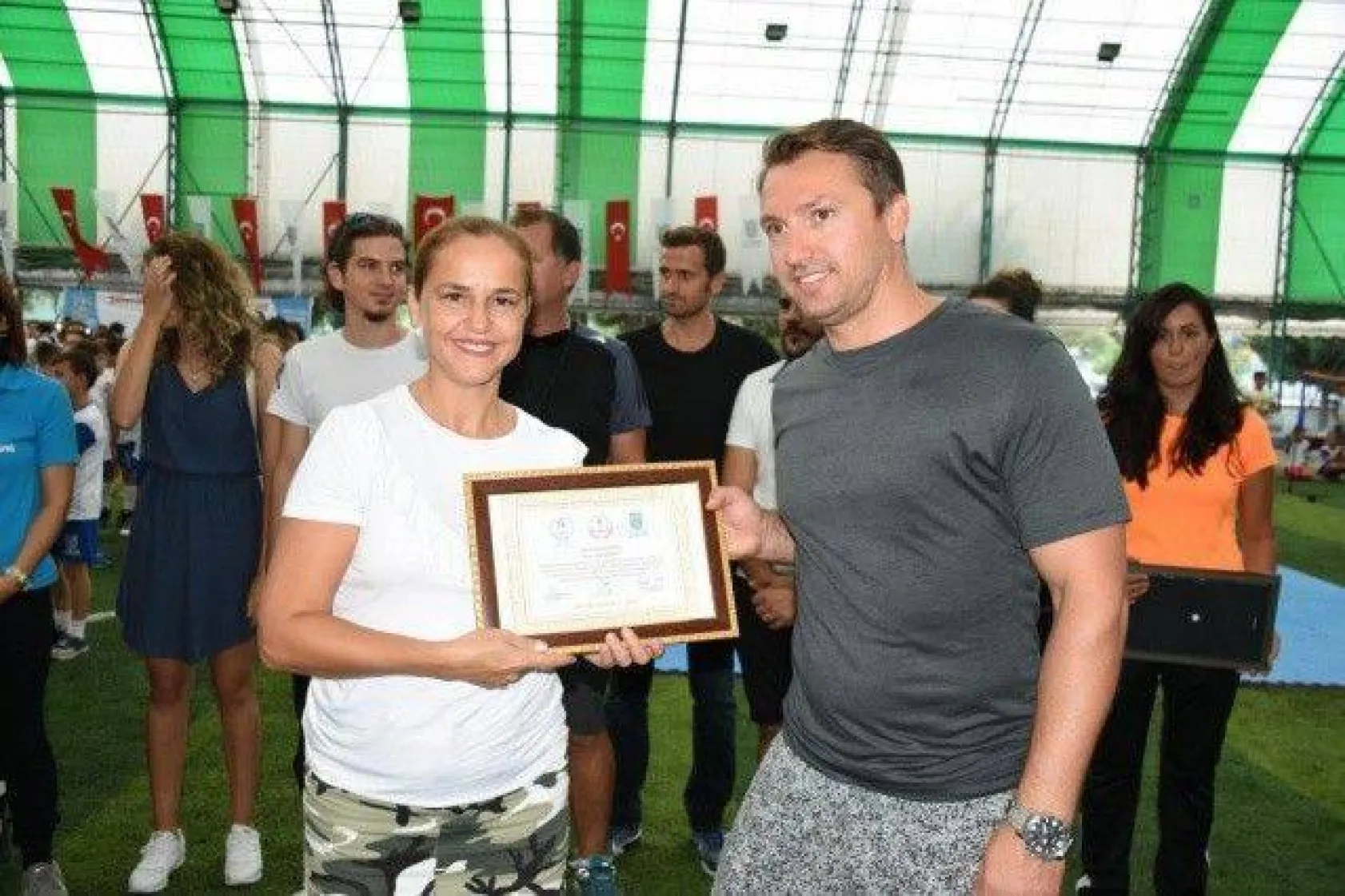 Yaz Spor Okulları Törenle Sona Erdi