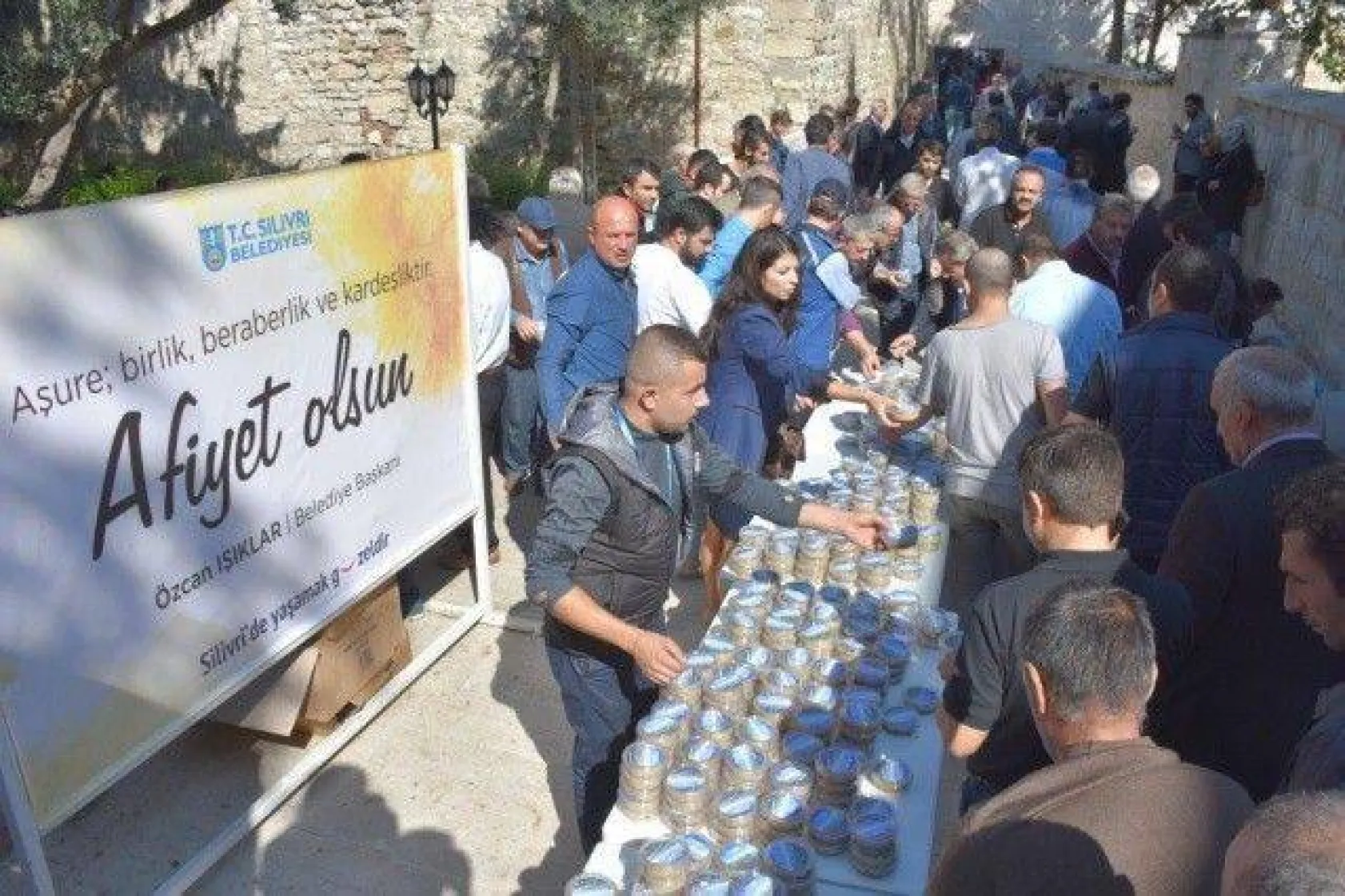 Silivri Belediyesi 25 Bin Aşure Dağıttı