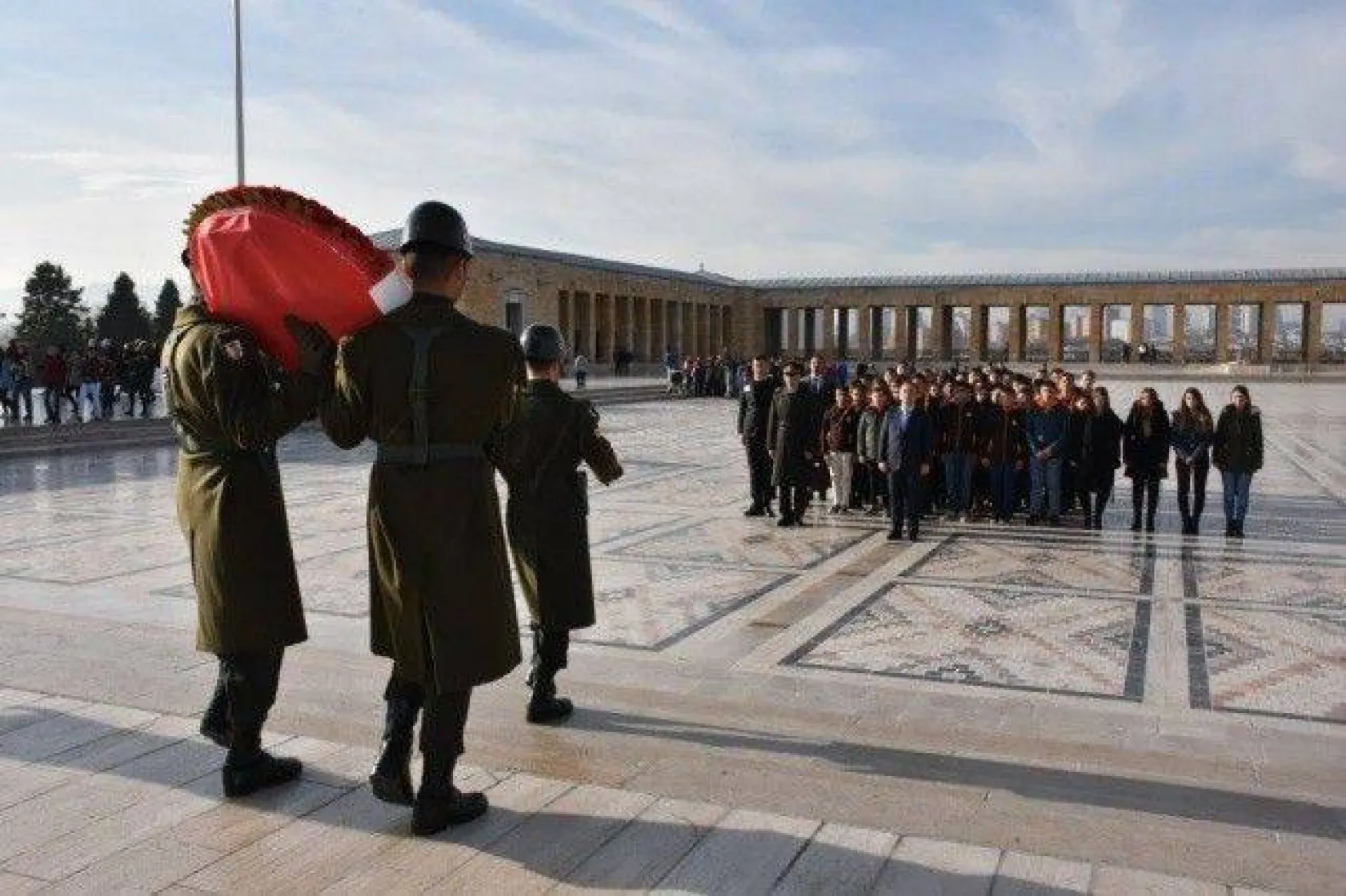 Tarım lisesi Ata'nın huzunda