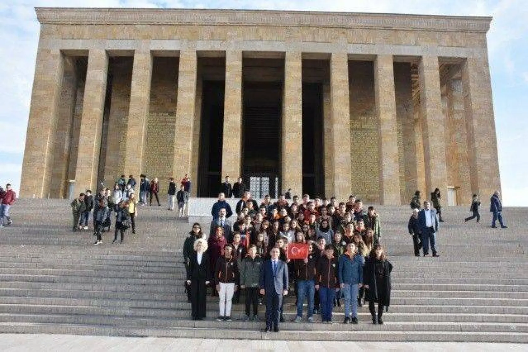 Tarım lisesi Ata'nın huzunda