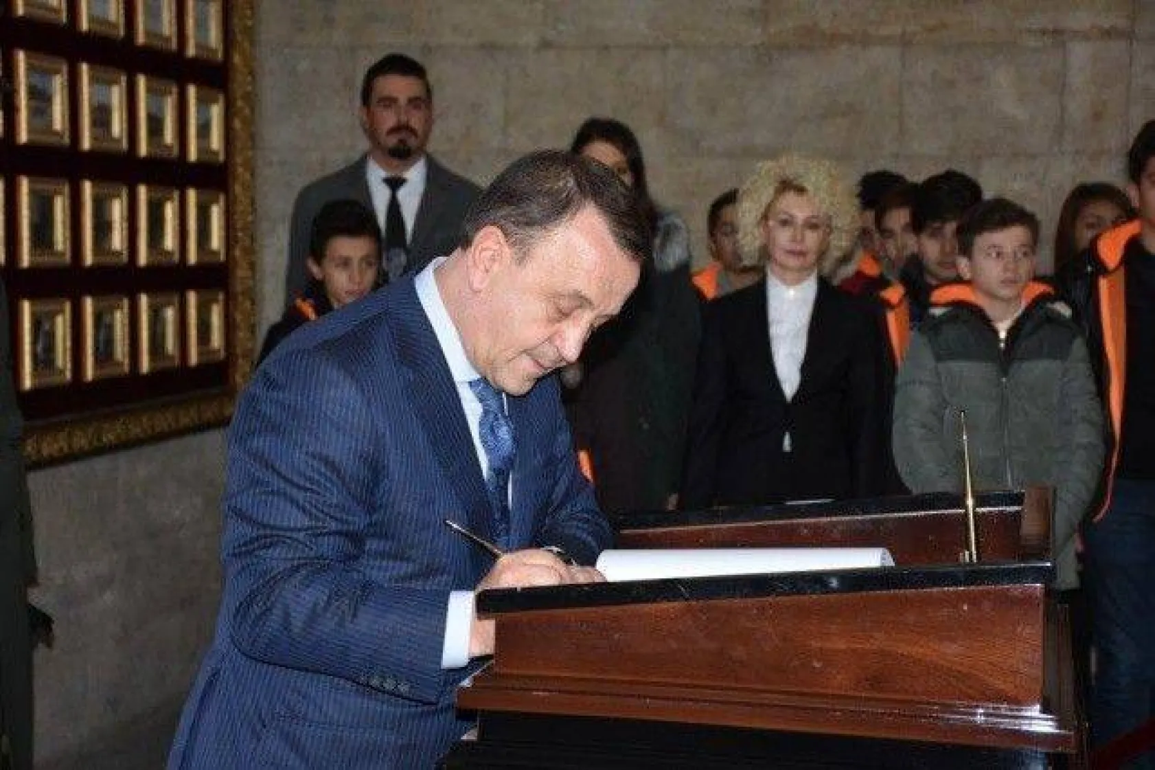 Tarım lisesi Ata'nın huzunda