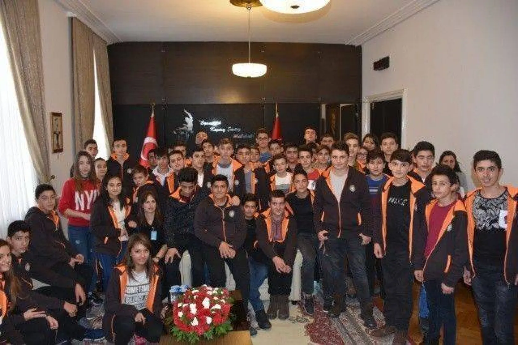 Tarım lisesi Ata'nın huzunda