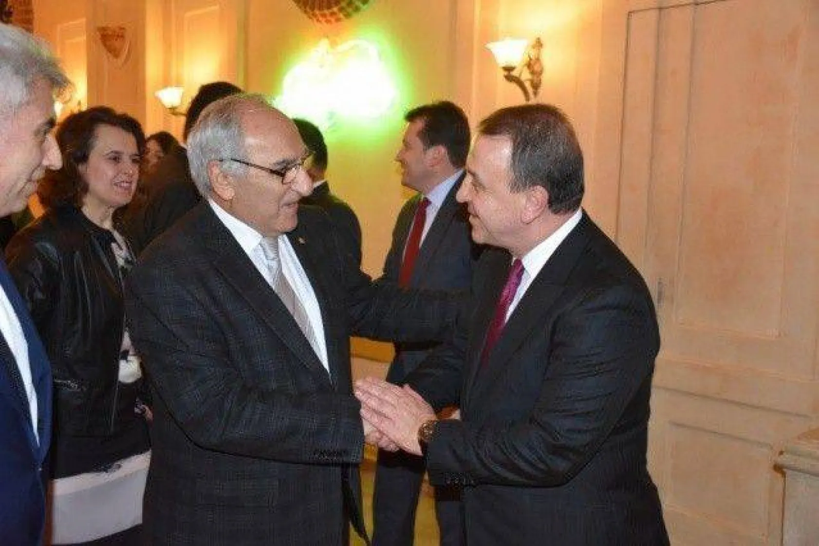 İlçe Protokolü Yemekte Buluştu