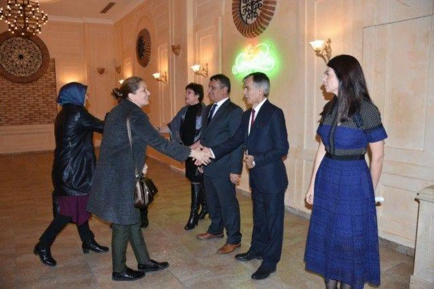 İlçe Protokolü Yemekte Buluştu