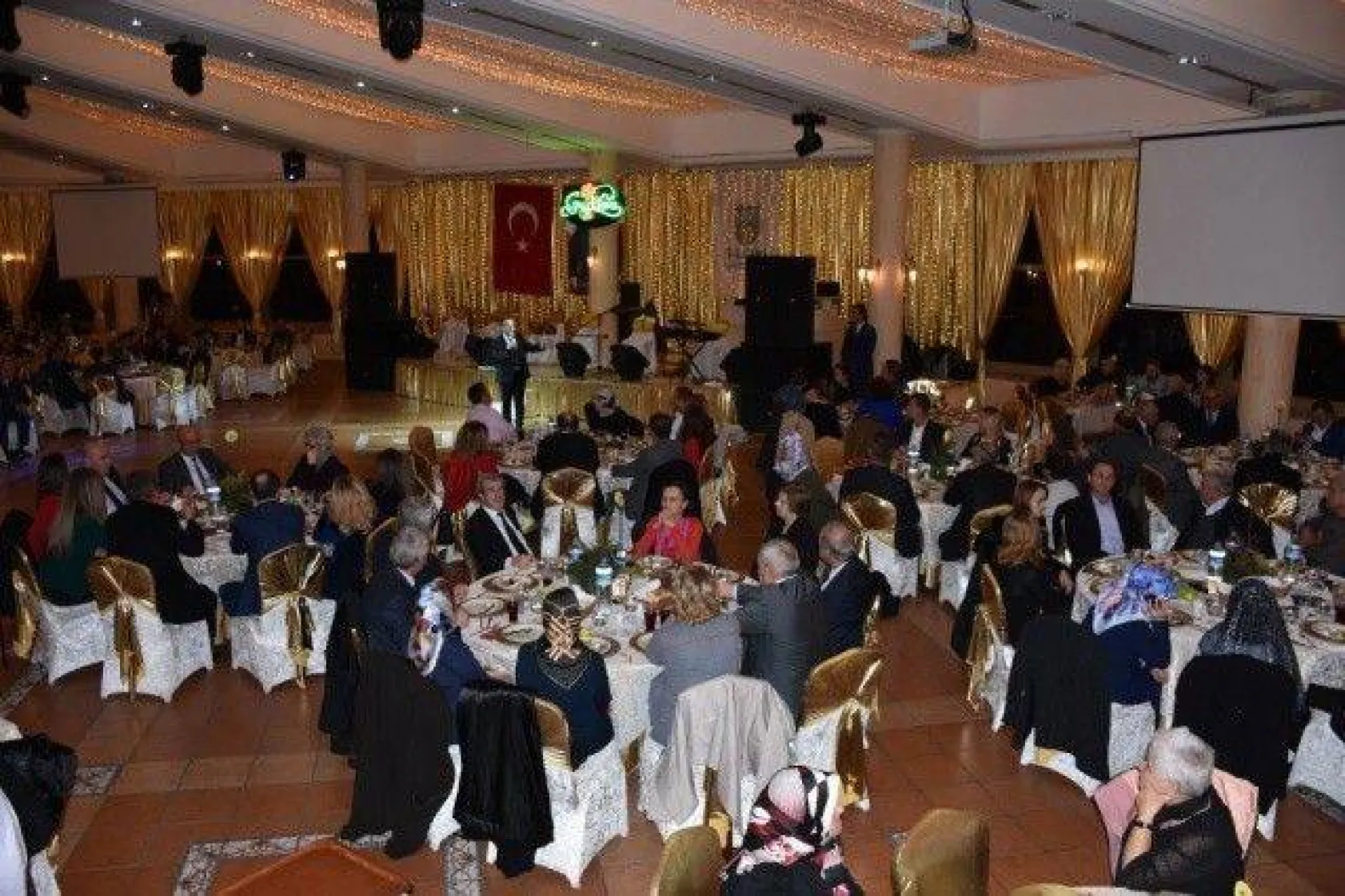 İlçe Protokolü Yemekte Buluştu