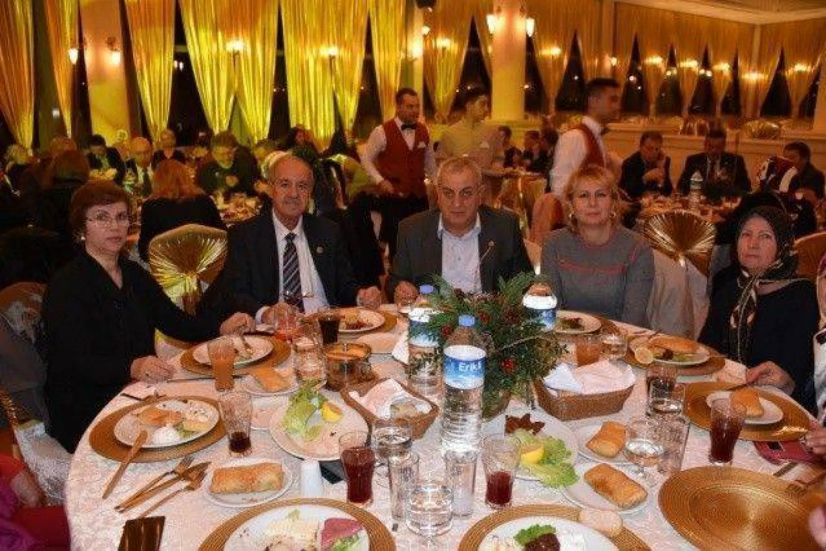 İlçe Protokolü Yemekte Buluştu