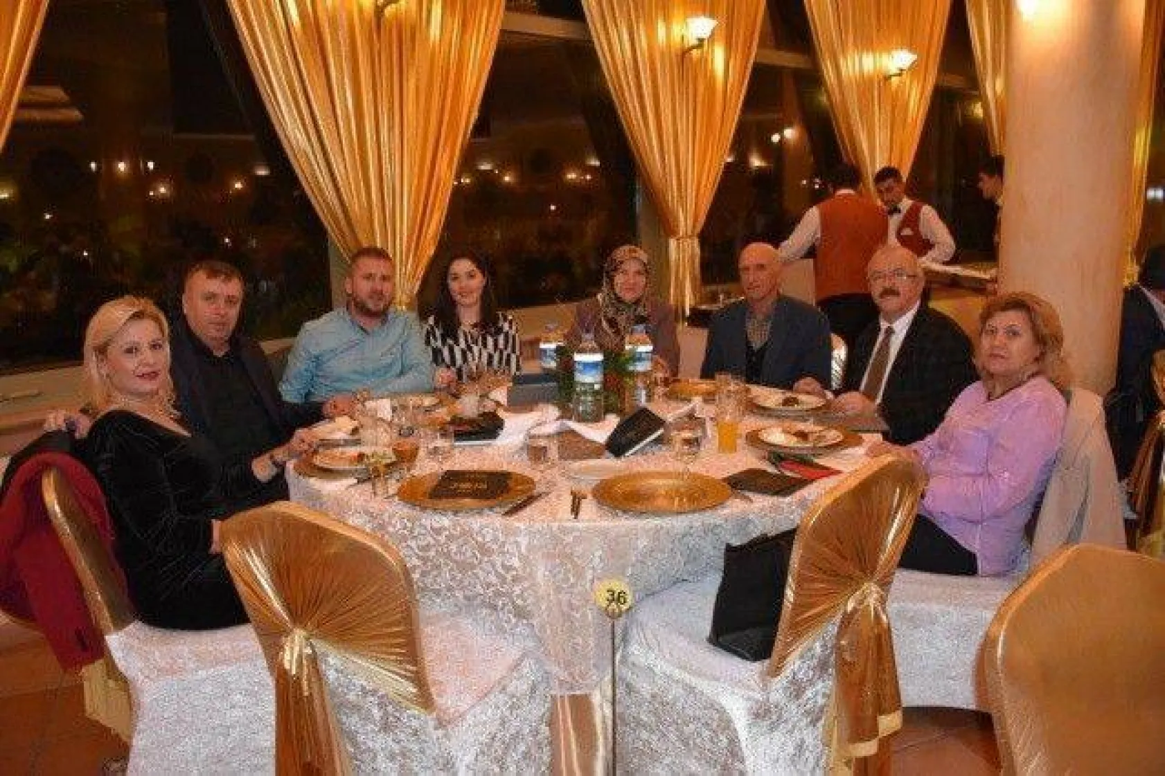 İlçe Protokolü Yemekte Buluştu