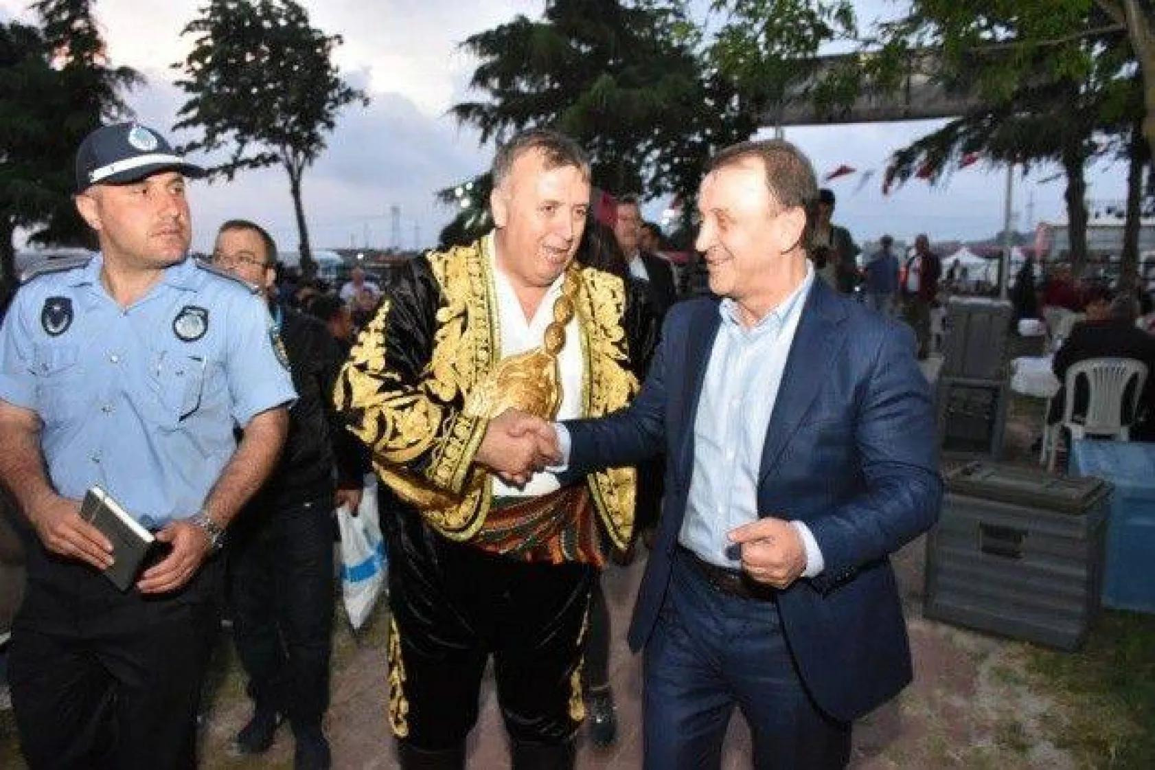 Silivri'de Gece Güreşine Yoğun İlgi