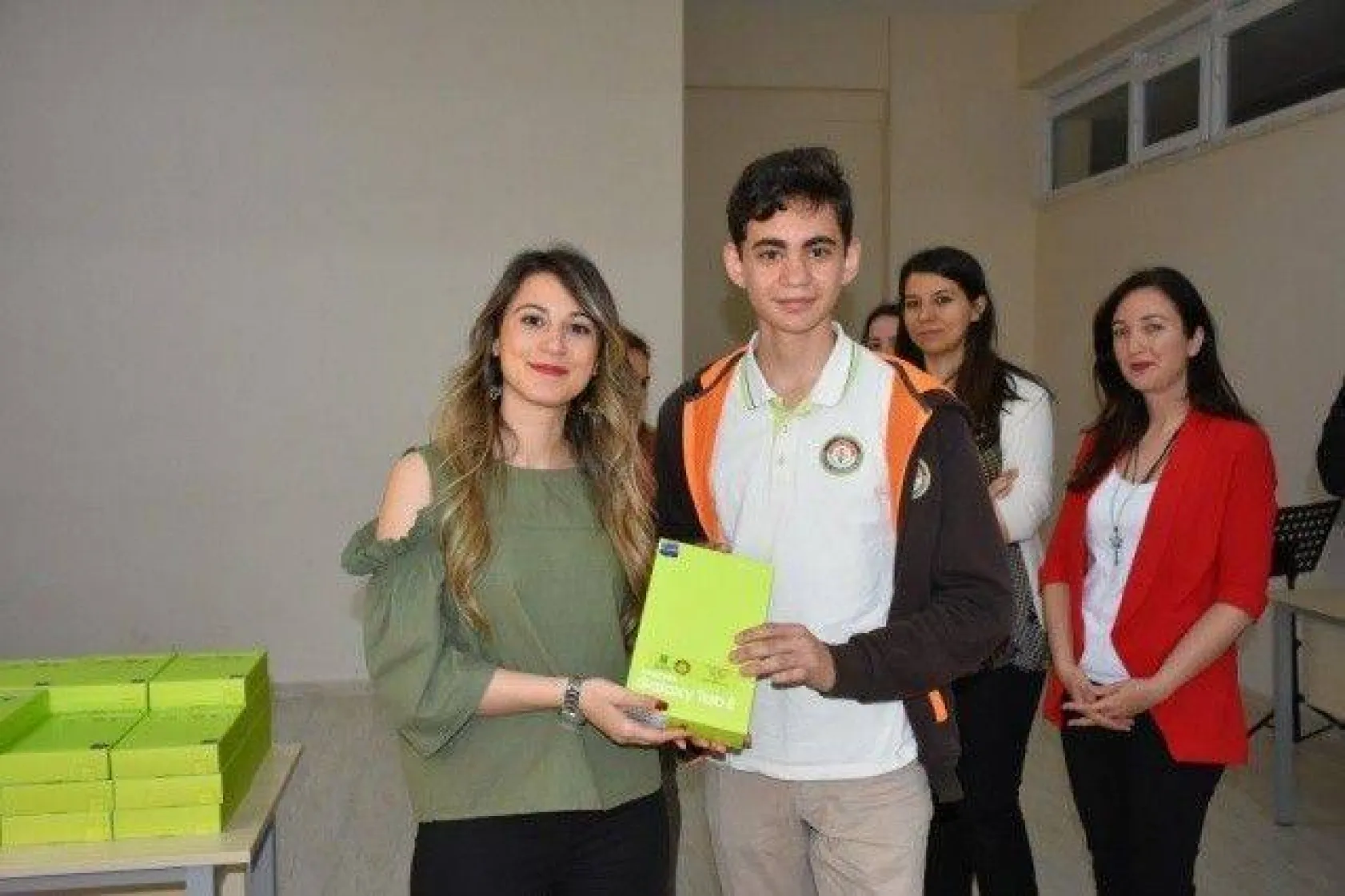 Işıklar'dan Tarım Lisesi öğrencilerine yılsonu hediyesi