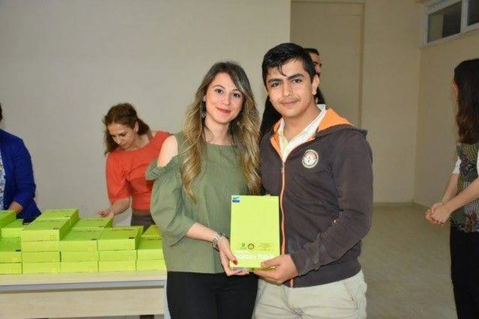 Işıklar'dan Tarım Lisesi öğrencilerine yılsonu hediyesi