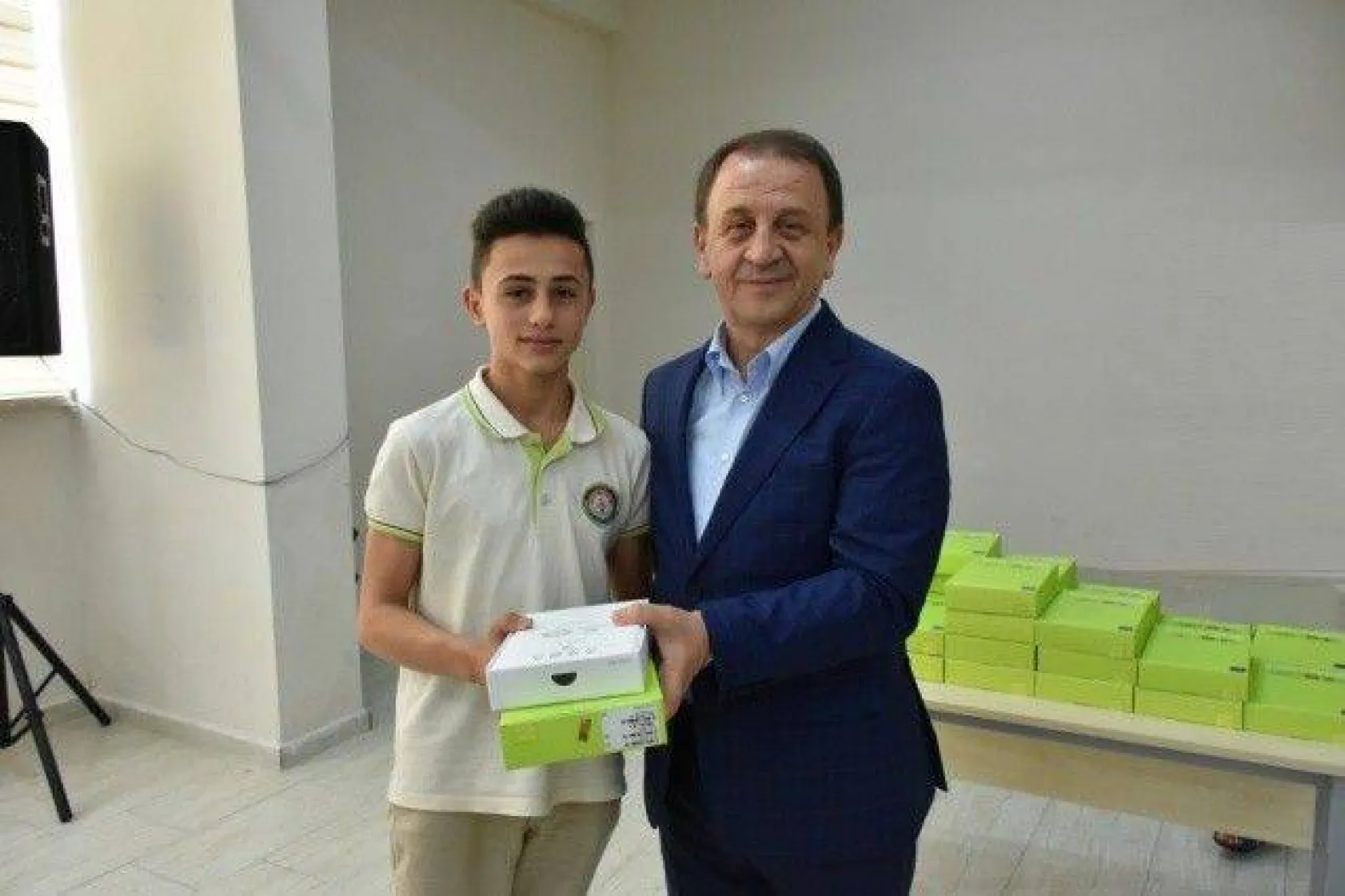 Işıklar'dan Tarım Lisesi öğrencilerine yılsonu hediyesi