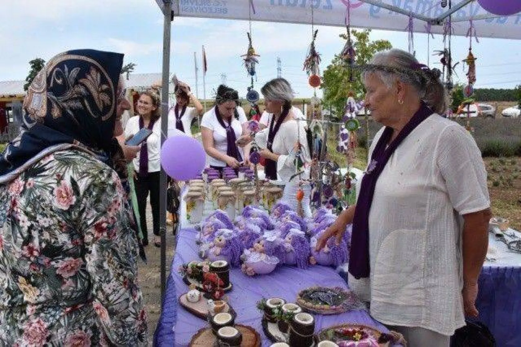 Lavanta Hasat Şenliği yapıldı