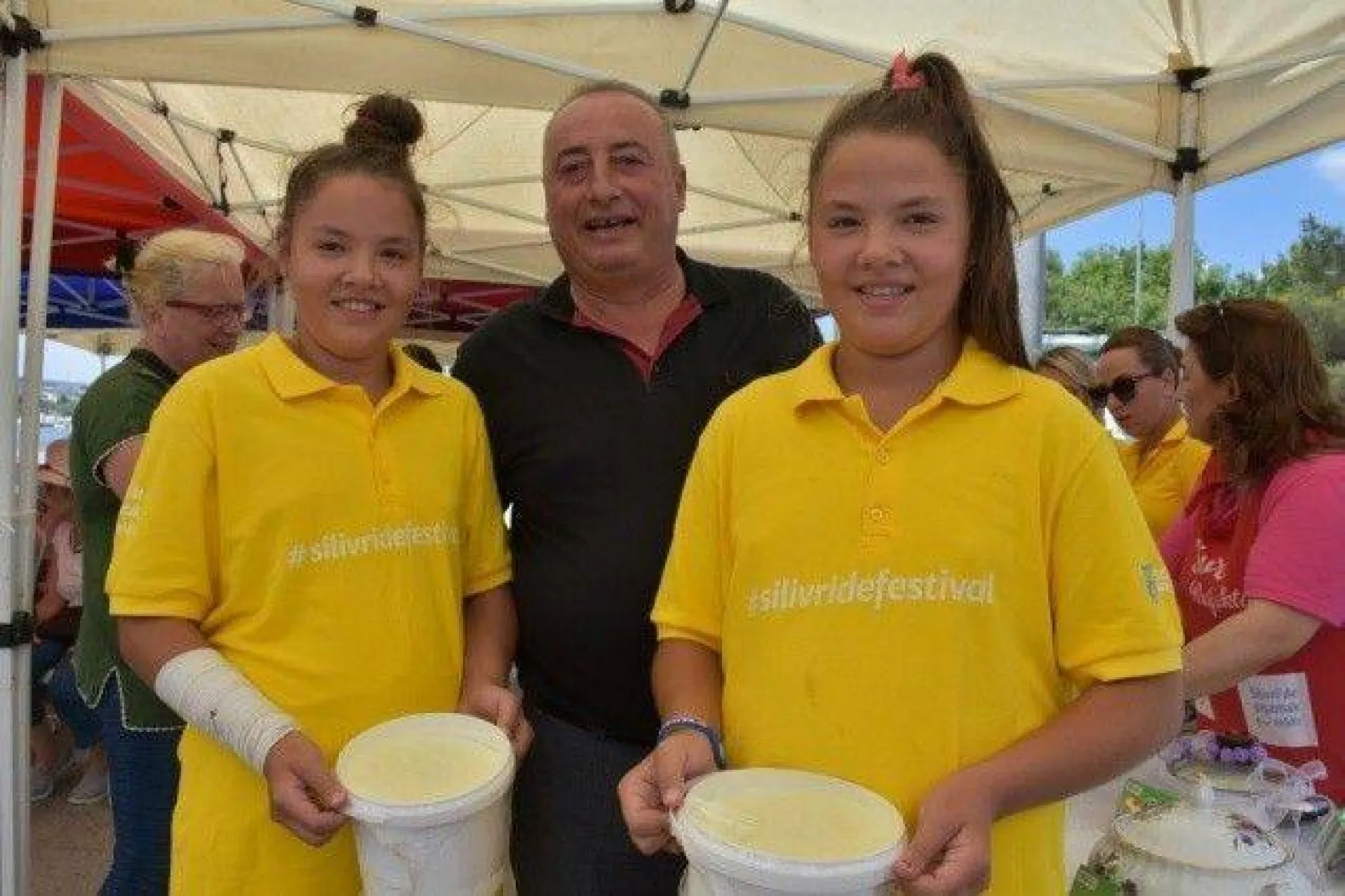 En güzel yoğurt için yarıştılar