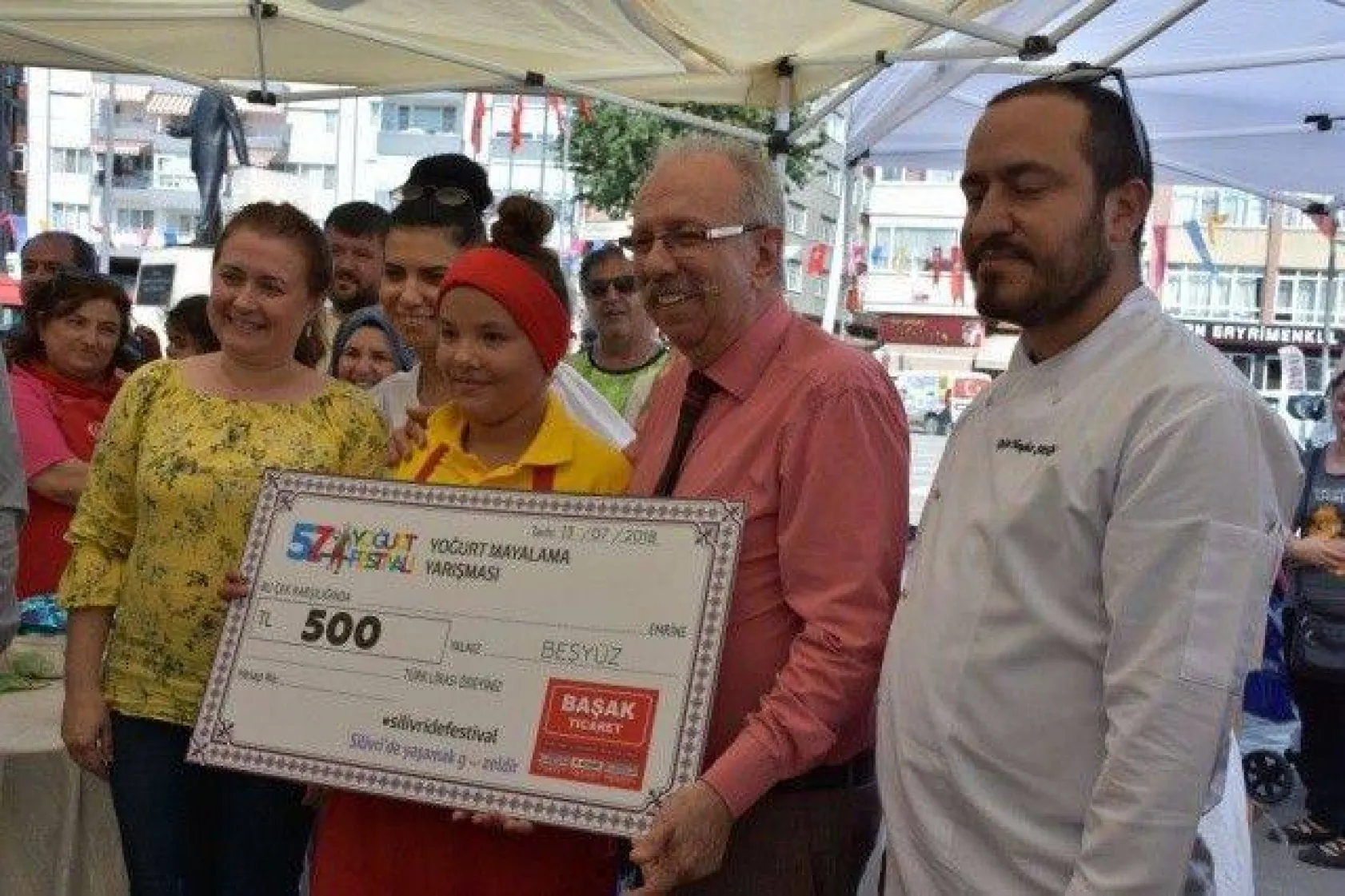 En güzel yoğurt için yarıştılar