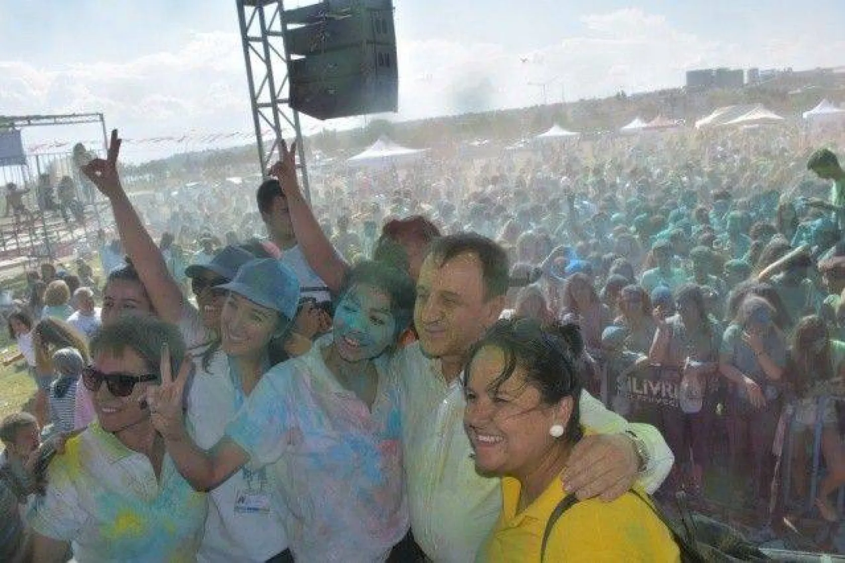 Binlerce Genç Color Fest İle 'Yoğurda Renk Kattı