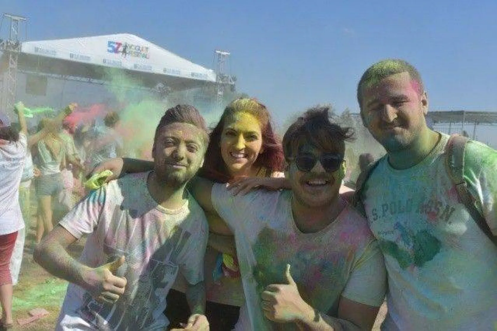 Binlerce Genç Color Fest İle 'Yoğurda Renk Kattı