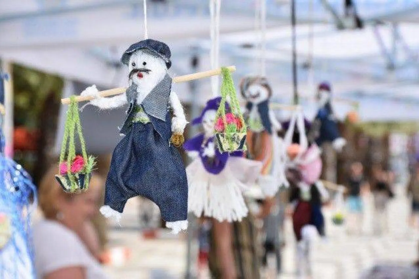 Sergi alanları festivale renk kattı