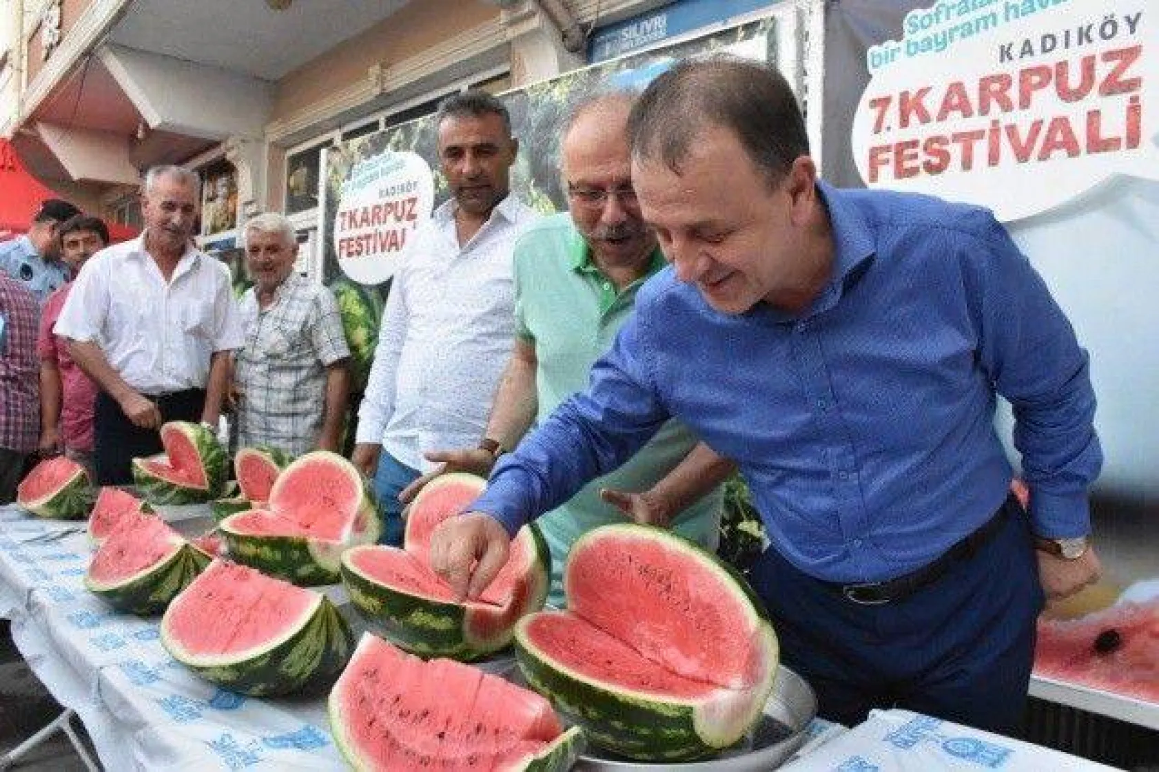 Kadıköy'de Renkli Karpuz Festivali