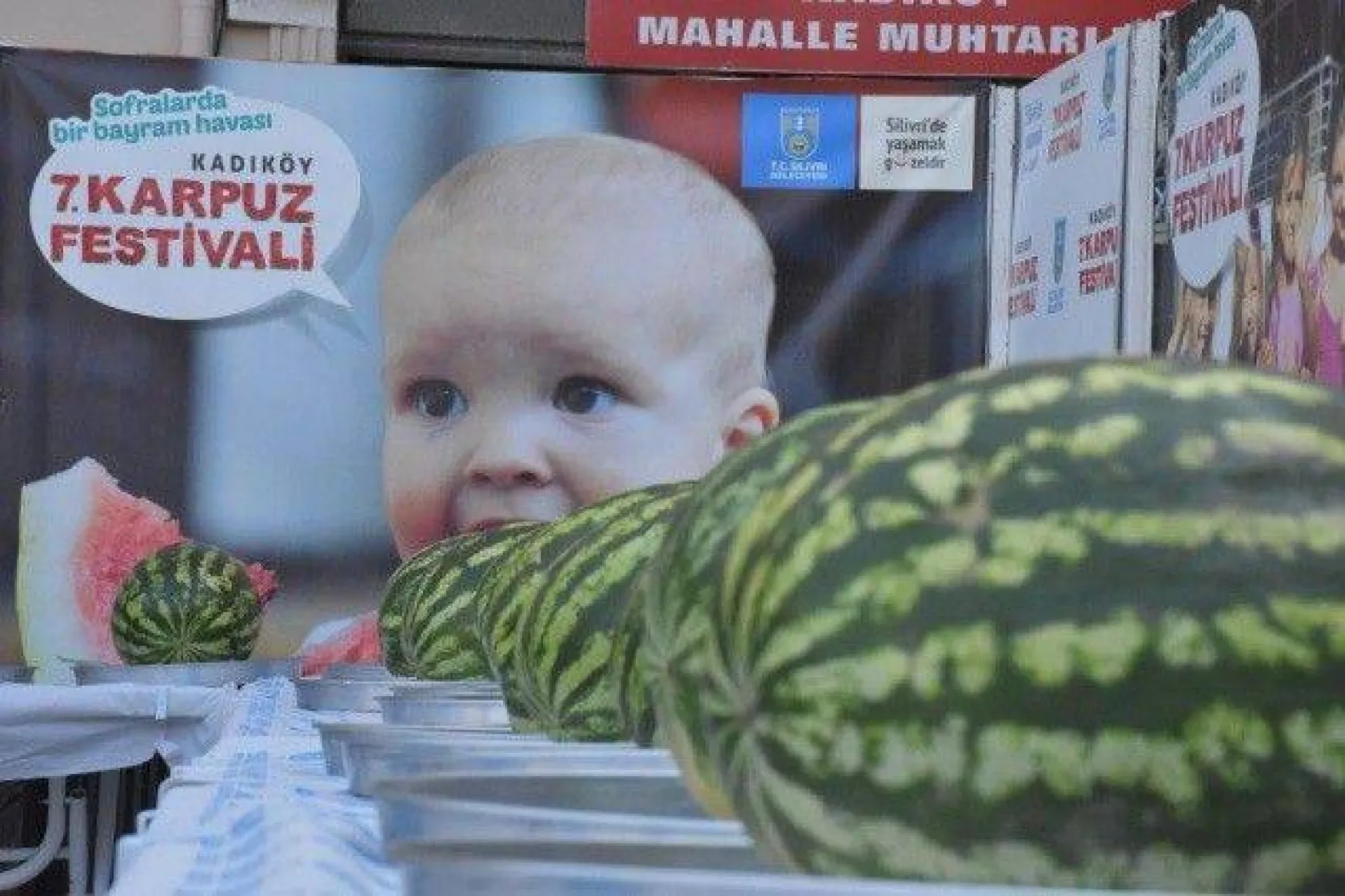 Kadıköy'de Renkli Karpuz Festivali