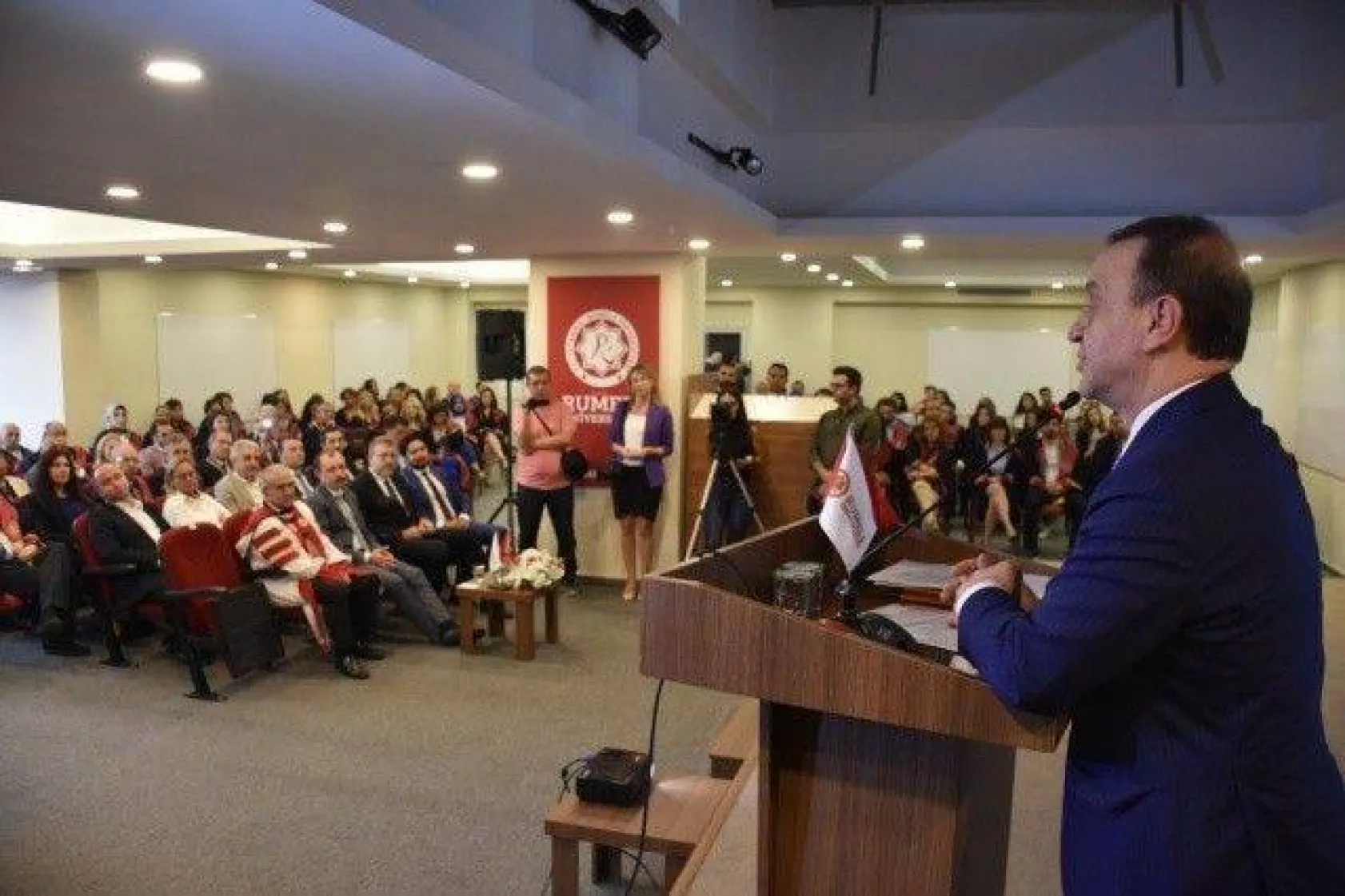 Işıklar Rumeli Üniversitesi Eğitim Yılı Açılışına Katıldı