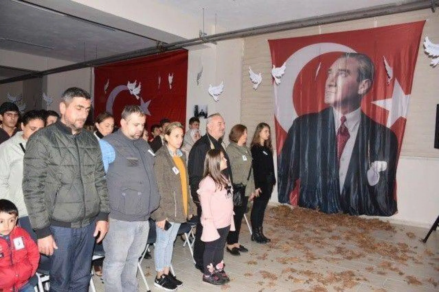 Tarım Lisesi Öğrencileri Atamızı Unutmadı