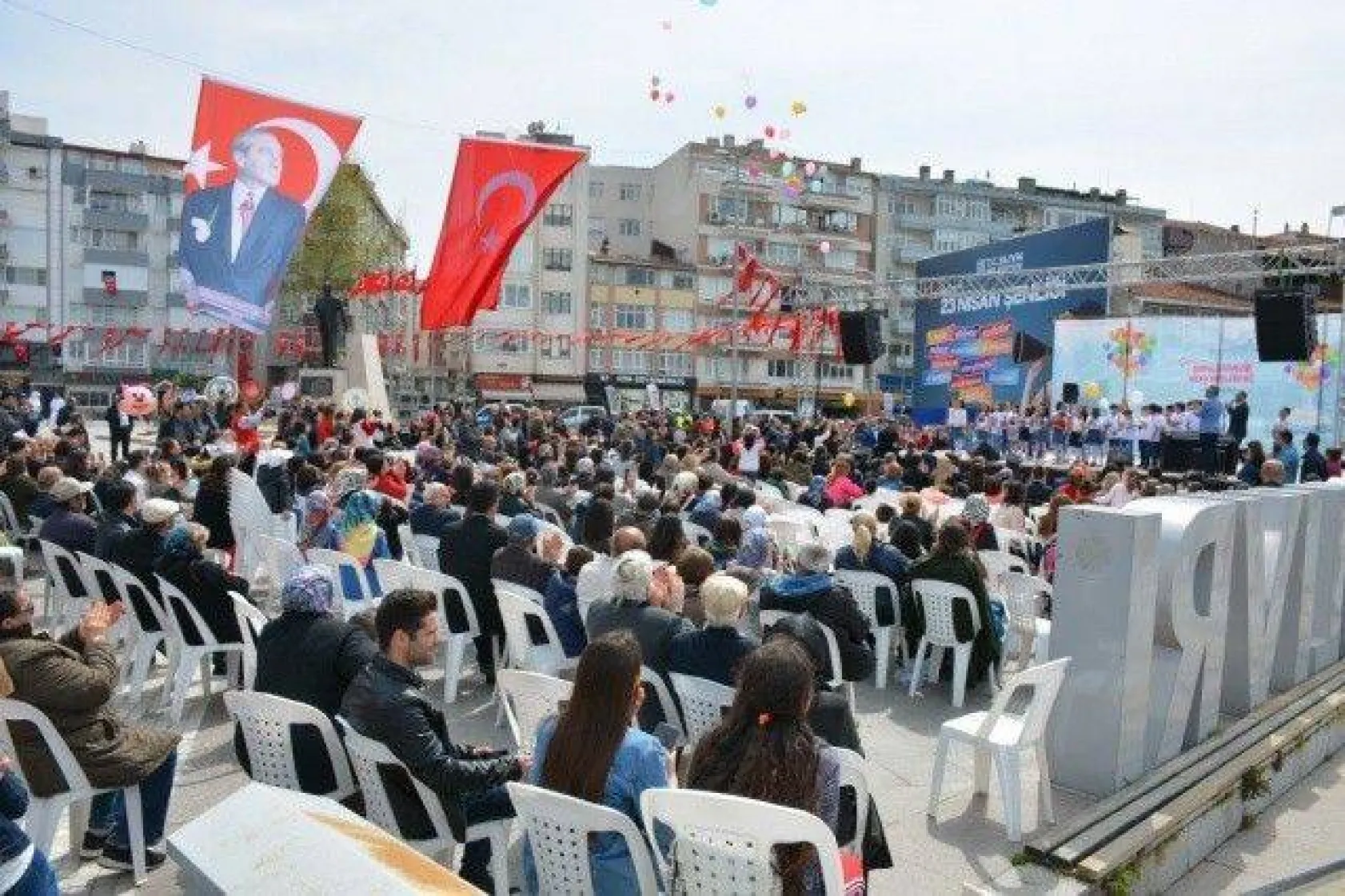 Silivri'de 23 Nisan Kutlaması