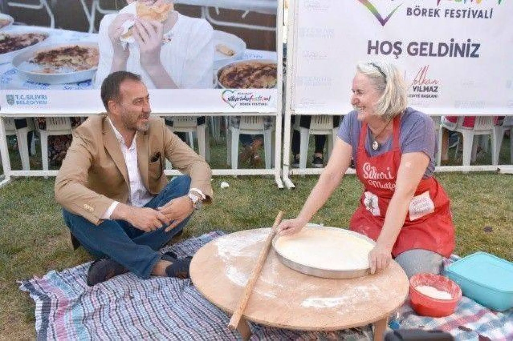 Silivri'de Börekler Yarıştı