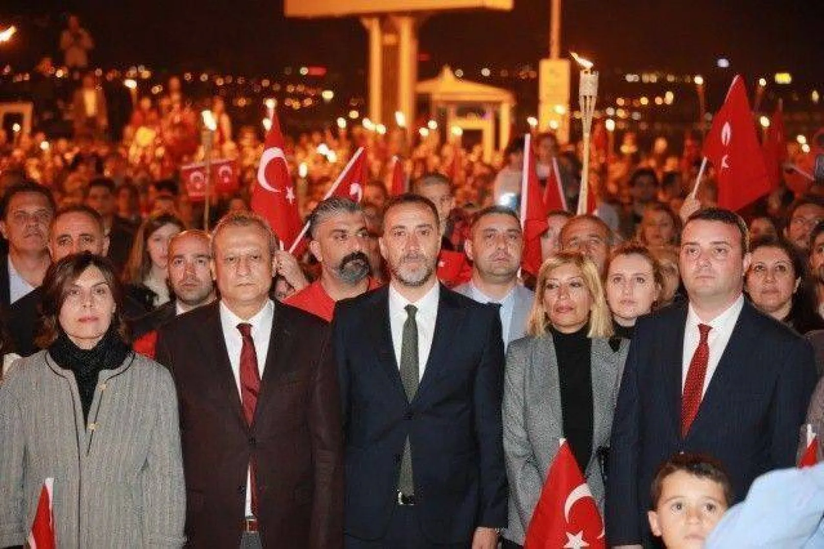 Binlerce Silivrili Cumhuriyet Yürüyüşünde Buluştu