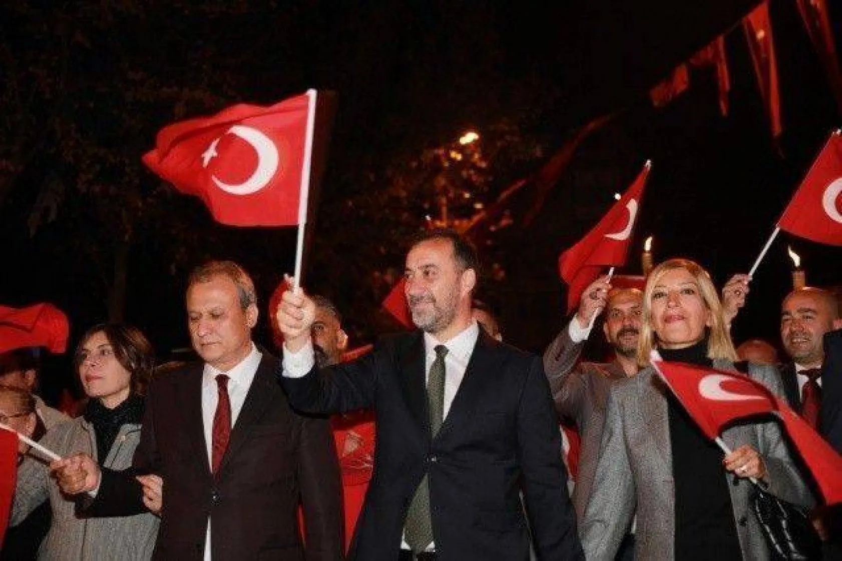 Binlerce Silivrili Cumhuriyet Yürüyüşünde Buluştu