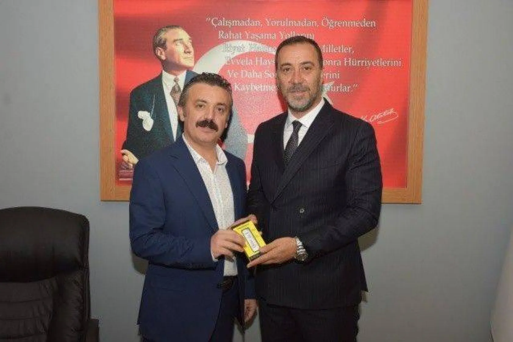 Başkan Yılmaz Öğretmenleri Ziyaret Etti