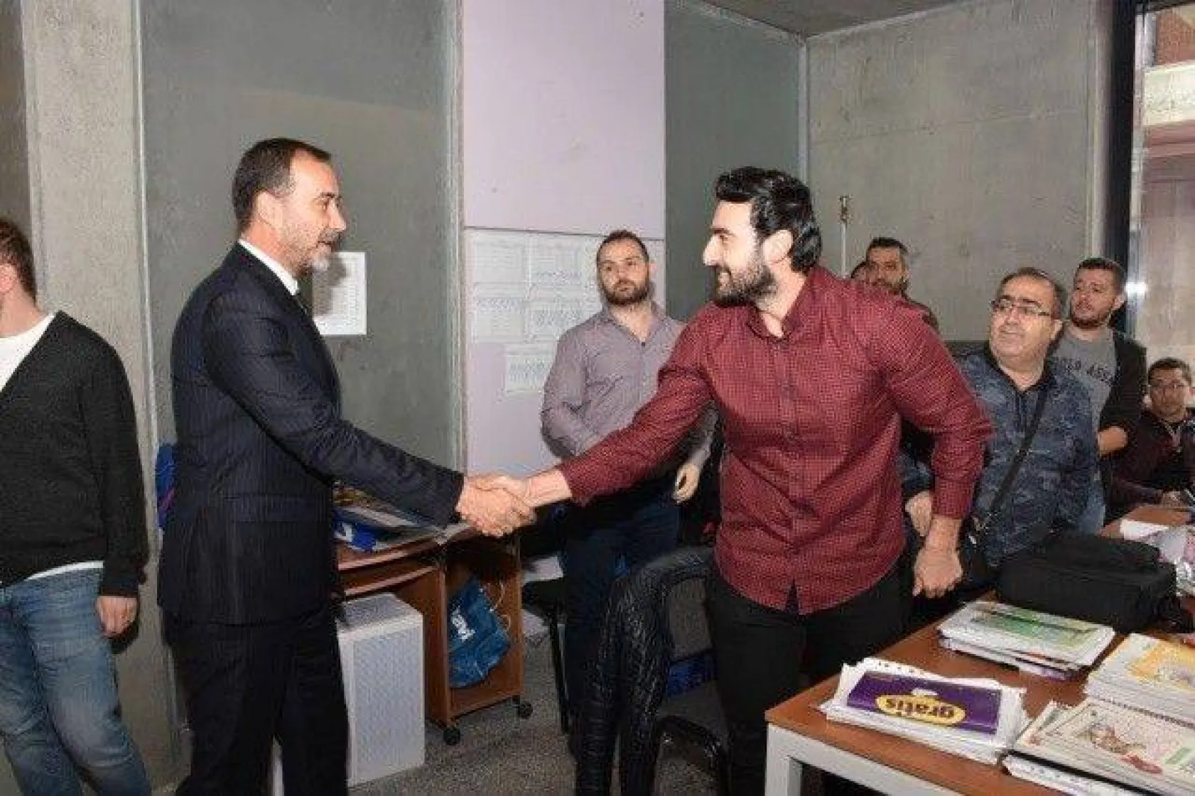 Başkan Yılmaz Öğretmenleri Ziyaret Etti