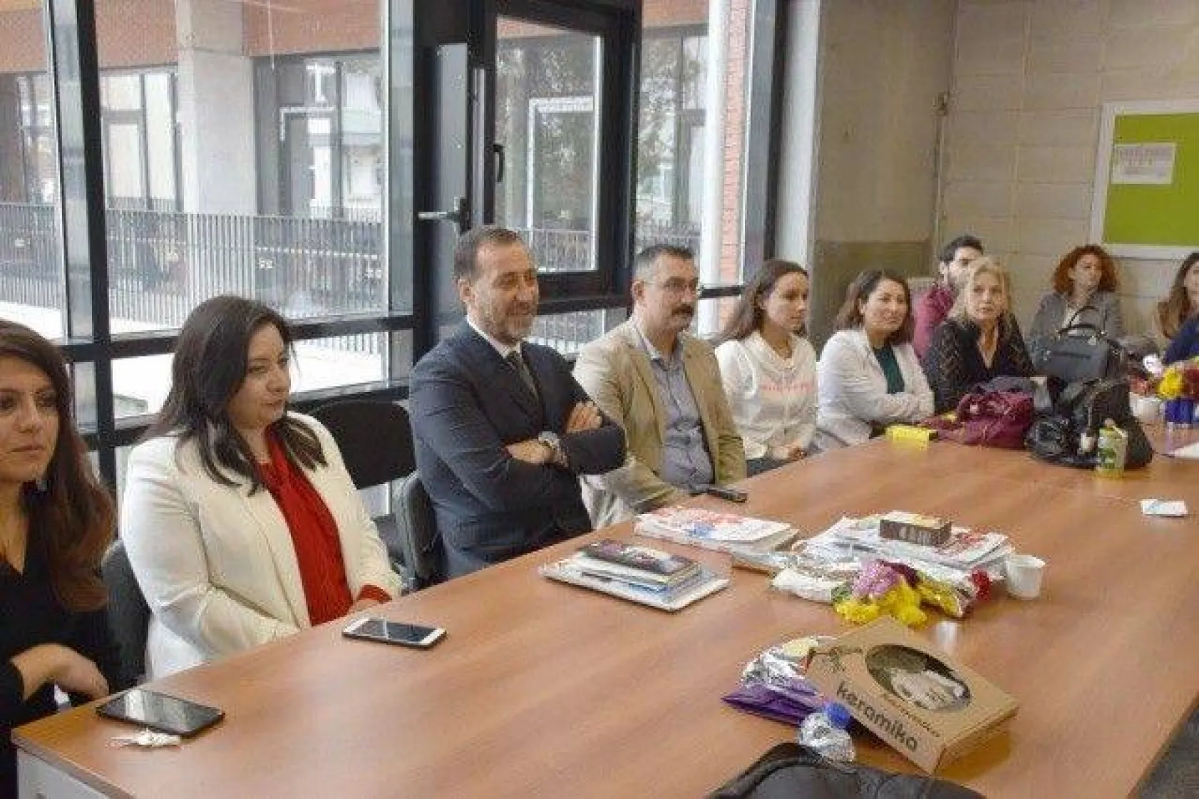 Başkan Yılmaz Öğretmenleri Ziyaret Etti