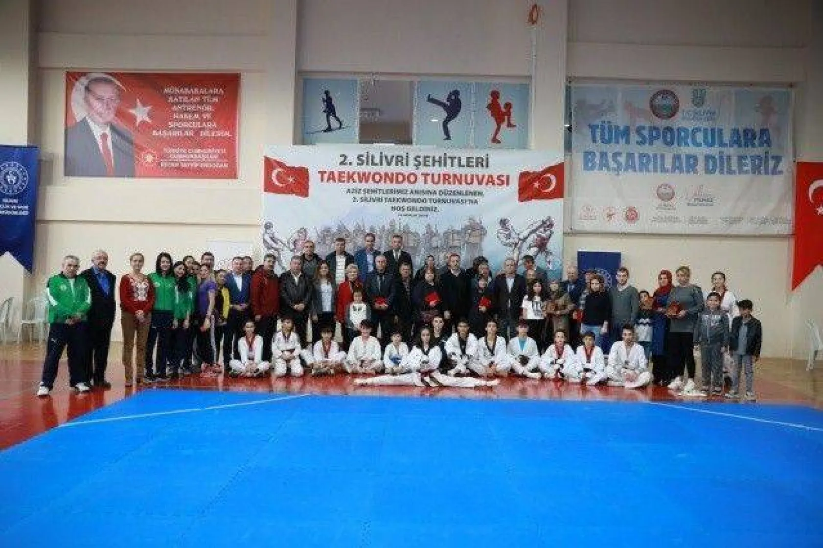 Şehitler Anısına Taekwondo Turnuvası Düzenlendi