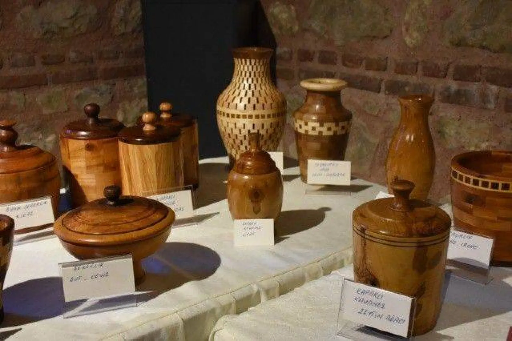 Ahşap ve Geri Dönüşüm Sergisi Açıldı