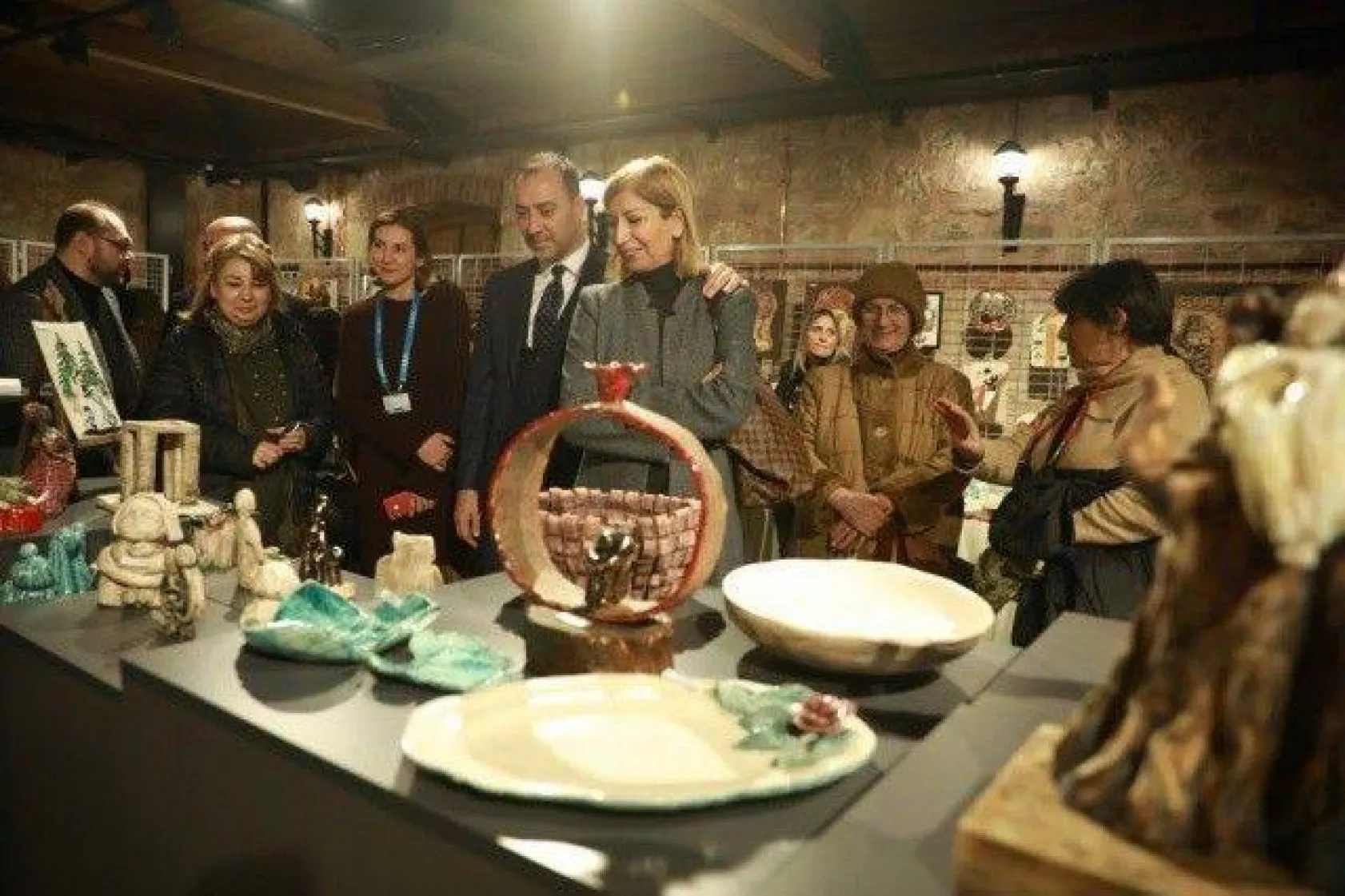 'Toprak ve Camdan Hikâyeler' Sergisi Açıldı