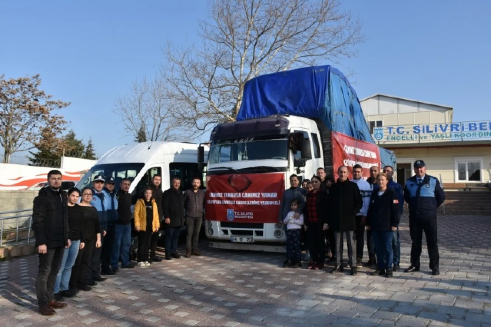 Silivri Belediyesinden Sivrice'ye yardım eli