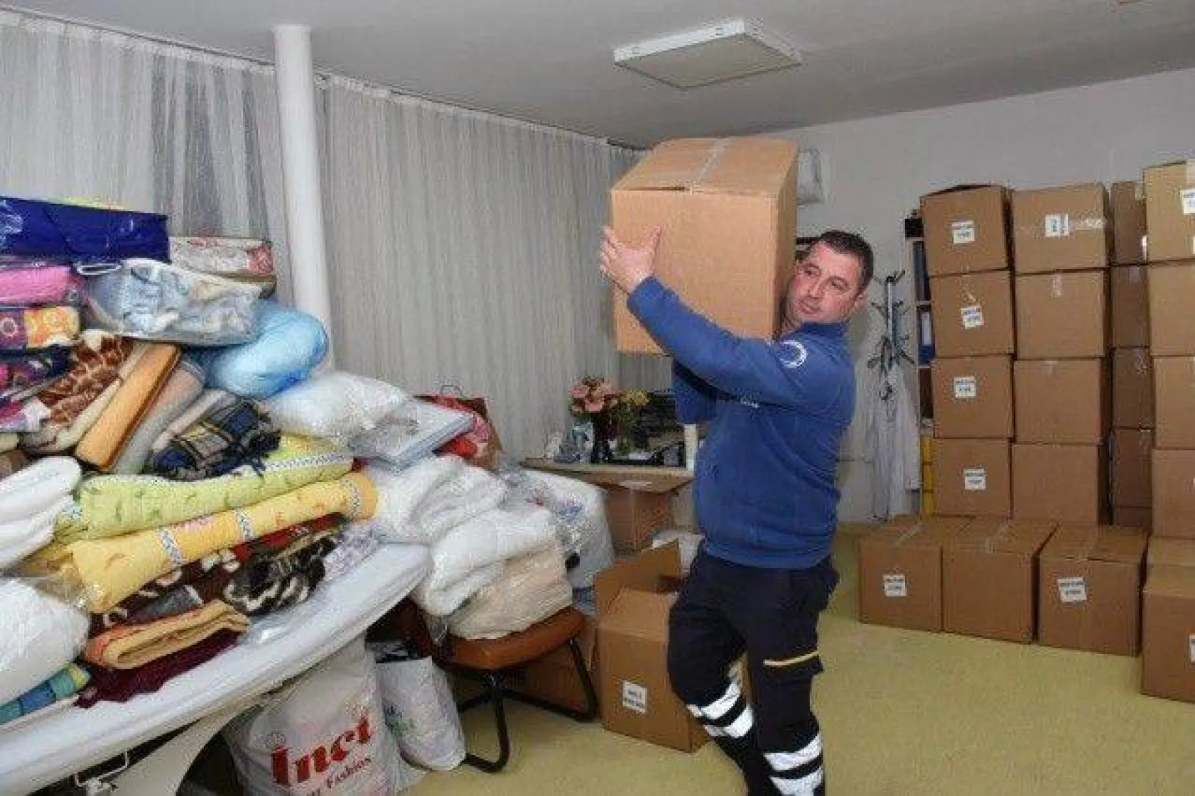 Silivri'den Sivrice'ye 2'nci Yardım Tır'ı