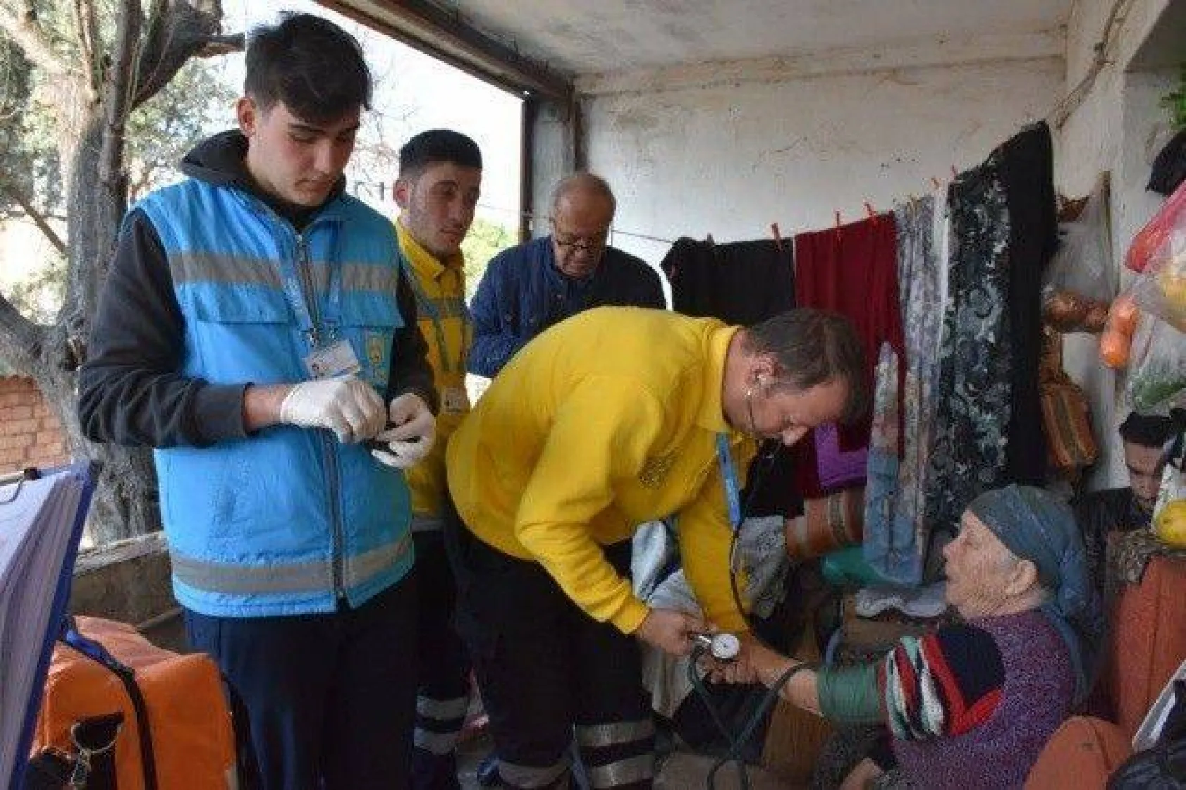 EYKOM'dan Çantalılara Sağlık Kontrolü