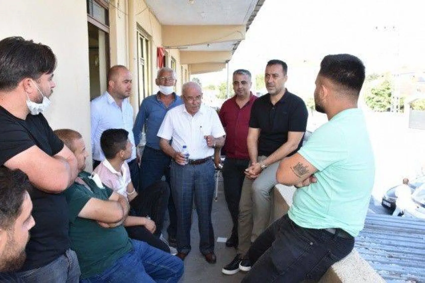 Başkan Yılmaz bayramı vatandaşlarla birlikte geçirdi