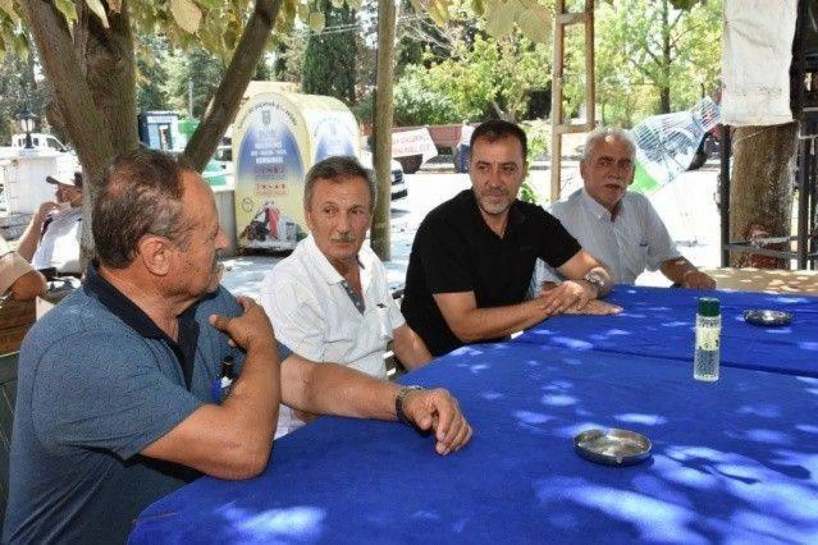 Başkan Yılmaz bayramı vatandaşlarla birlikte geçirdi